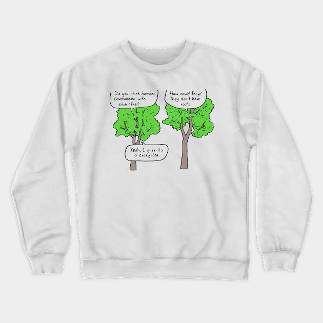 Trees Crewneck Sweatshirt by sylviaodhner